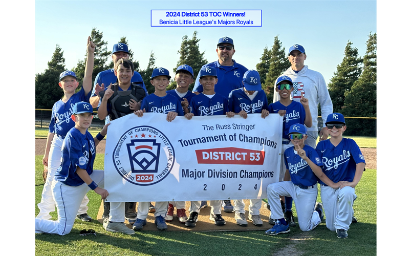 2024 Majors Division District 53 TOC Winners!